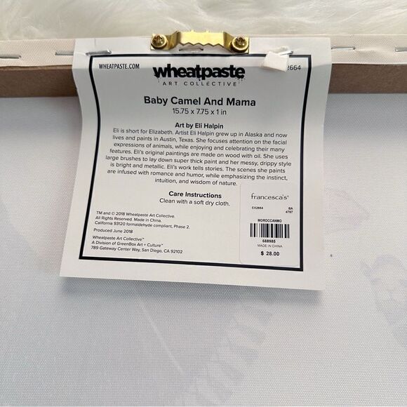 ɴᴡᴛ ʙᴀʙʏ ᴄᴀᴍᴇʟ & ᴍᴀᴍᴀ ᴡᴀʟʟ ᴀʀᴛ - Picture 3 of 16